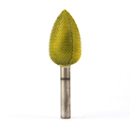 Frez do drewna Saburrtooth w kształcie "płomień", 6x19x32 mm. Drobna ziarnistość.